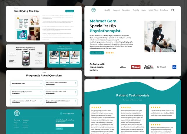 Physiotherapy Clinic Portal